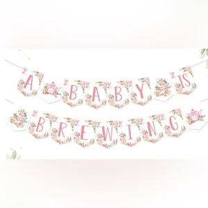 Baby shower banner
